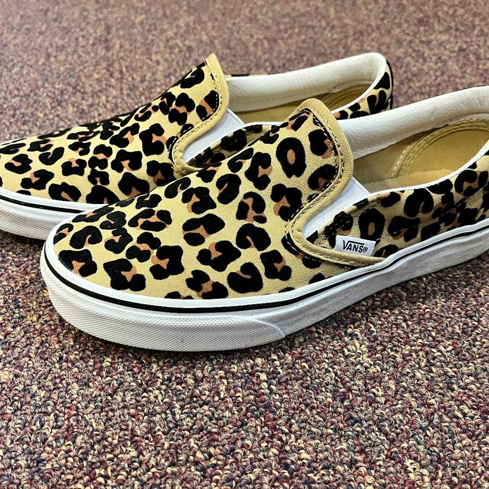 Vans slip-on skate shoe - Leopard